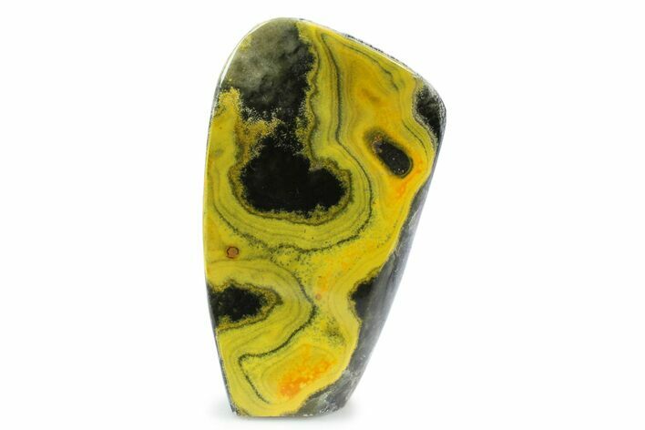 Very Vibrant, Free-Standing Polished Bumblebee Jasper #373346